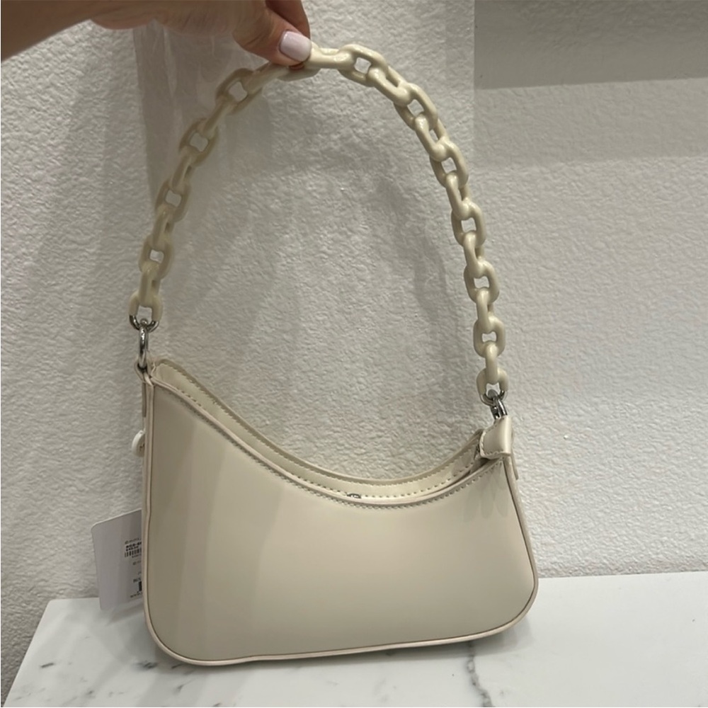 White chain handle bag - Picture 2 of 5